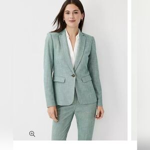 NWT Annt Taylor sz. 0 cross weave blazer